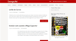 Desktop Screenshot of carangas.net